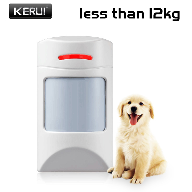 Pet Immune Pir Sensor - KERUI Nirkabel Ramah Hewan Peliharaan Ramah