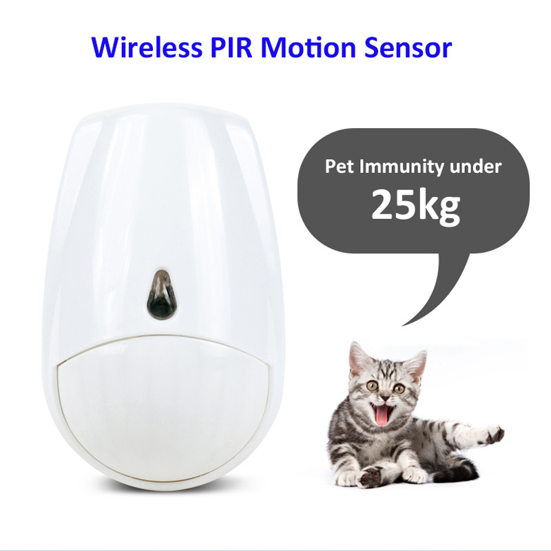 Pet Immune Pir Sensor - 433MHz Alarm Anti Maling Nirkabel Sensor