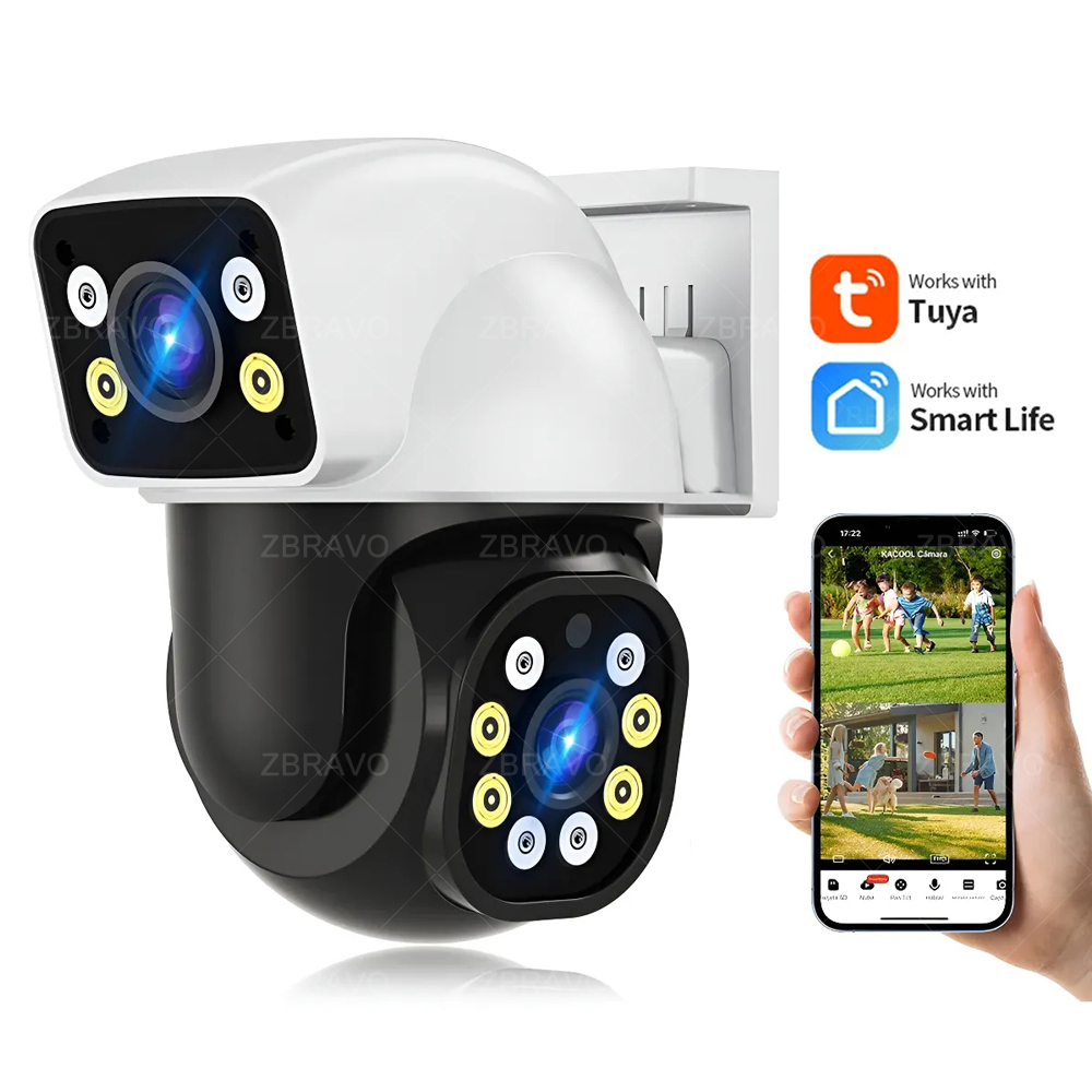 Home Security Home Assistant - Smartlife 8MP WiFi Tuya Kamera Luar