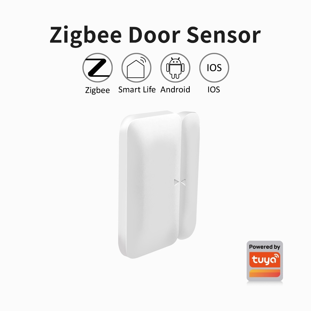 Home Security Systems Wireless - Tuya Zigbee Sensor Pintu Jendela Nirkabel
