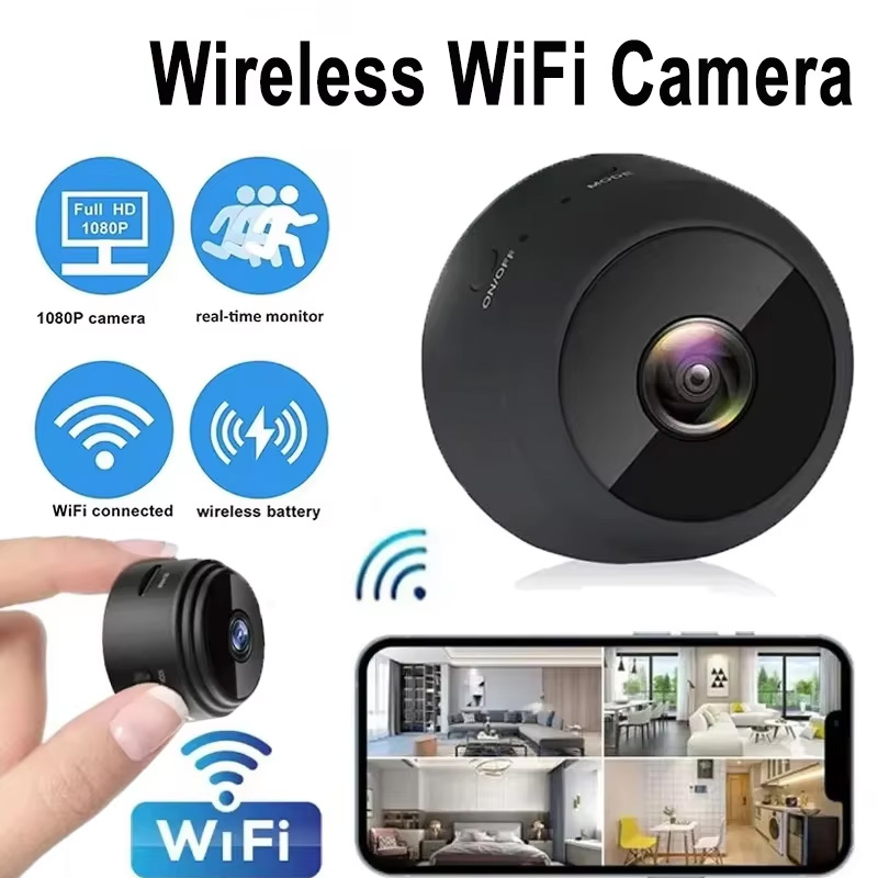 Home Security Systems Wireless - Kamera A9 Baru Wifi 1080p HD