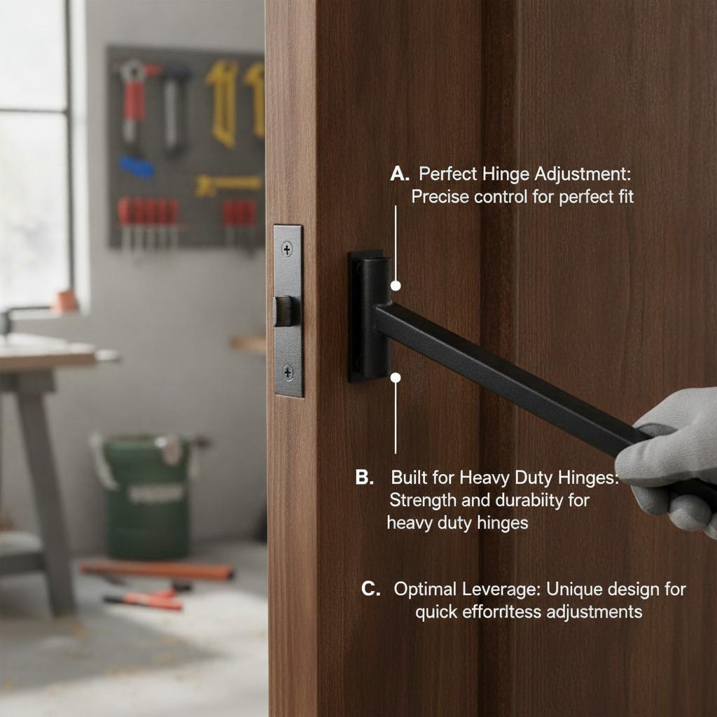 Home Security Project - Alat Penyetel Engsel Pintu Tugas Berat