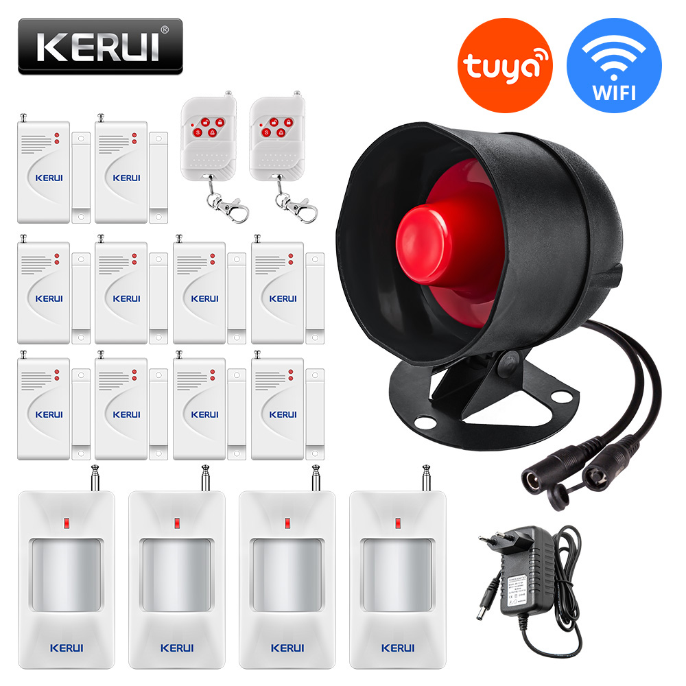 Home Zone Security App - KERUI Tuya WIFI Pintar Sistem Alarm