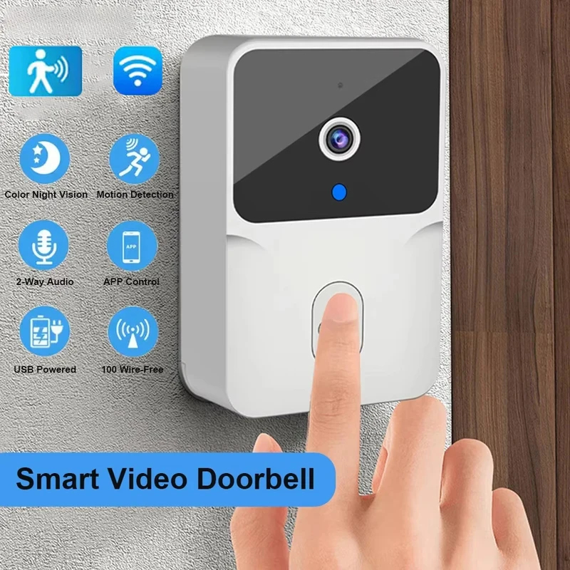 Home Security And Camera Systems - Bel Pintu Video WiFi Rumah Pintar