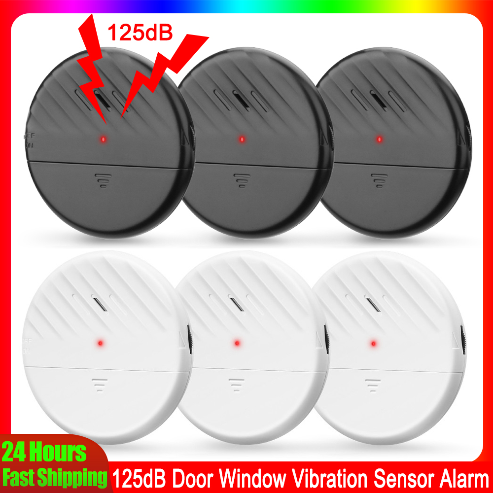 Home Security Systems Wireless - Elecpow Sensor getaran jendela pintu nirkabel
