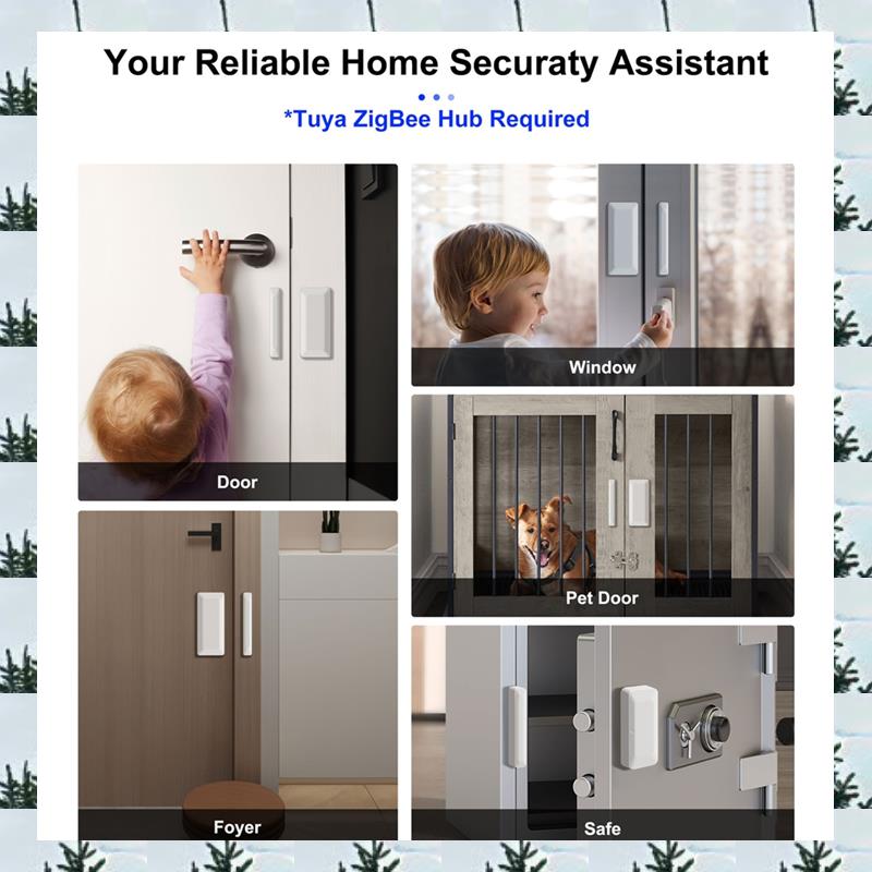 Home Security Door - ABLG Tuya Zigbee Sensor Pintu Sensor