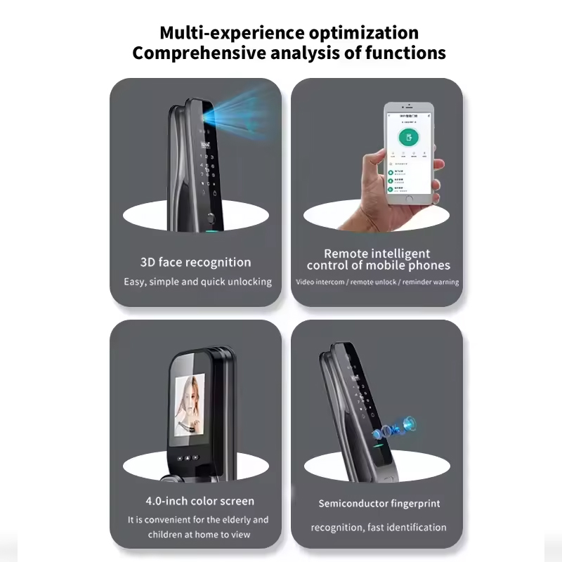 Kunci Pintu Pintar HX5 Pengena - Home Security Door ulasan dan harga