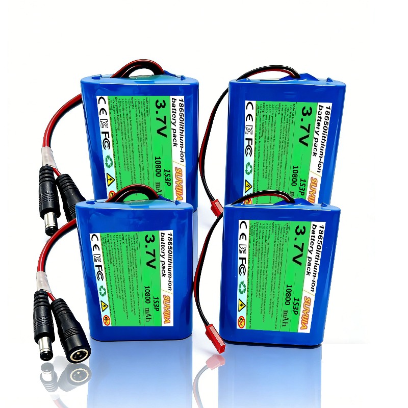 3.7V 10800mAh 1S3P 18650 Paket - Home Security Project ulasan dan harga