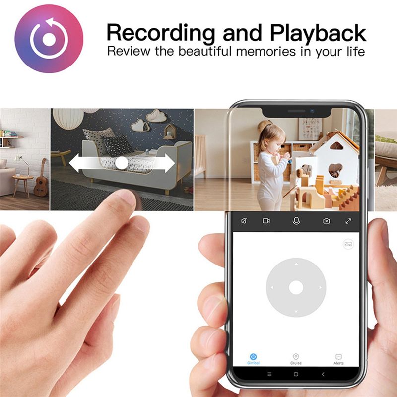 Kamera Wifi Tuya Esensial untu - Home Security Wireless Cameras ulasan dan harga