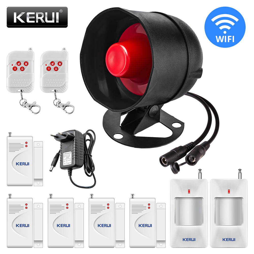 KERUI Tuya Kit sistem Alarm ru - Home Zone Security App ulasan dan harga