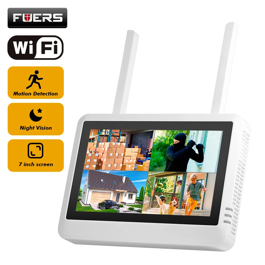 Sistem Keamanan NVR Nirkabel F - Home Security Systems Wireless ulasan dan harga