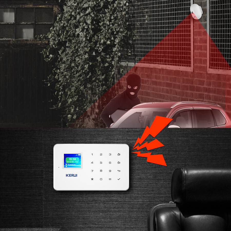 KERUI P861 Outdoor Tahan Air P - Pet Immune Pir Sensor ulasan dan harga