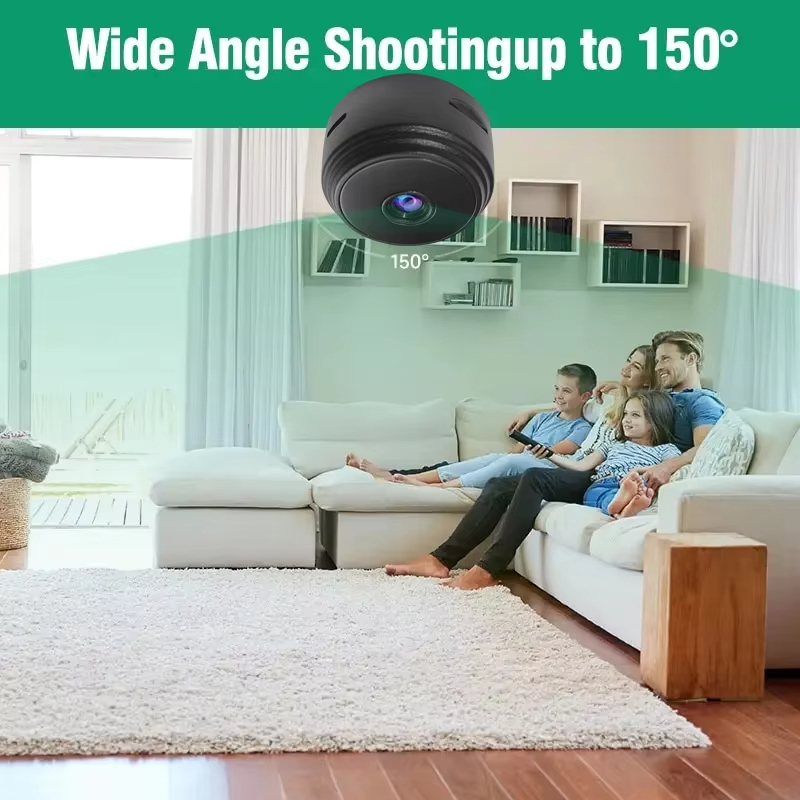 Kamera Mini A9 1080P WiFi, Kam - Home Security Wireless Cameras ulasan dan harga