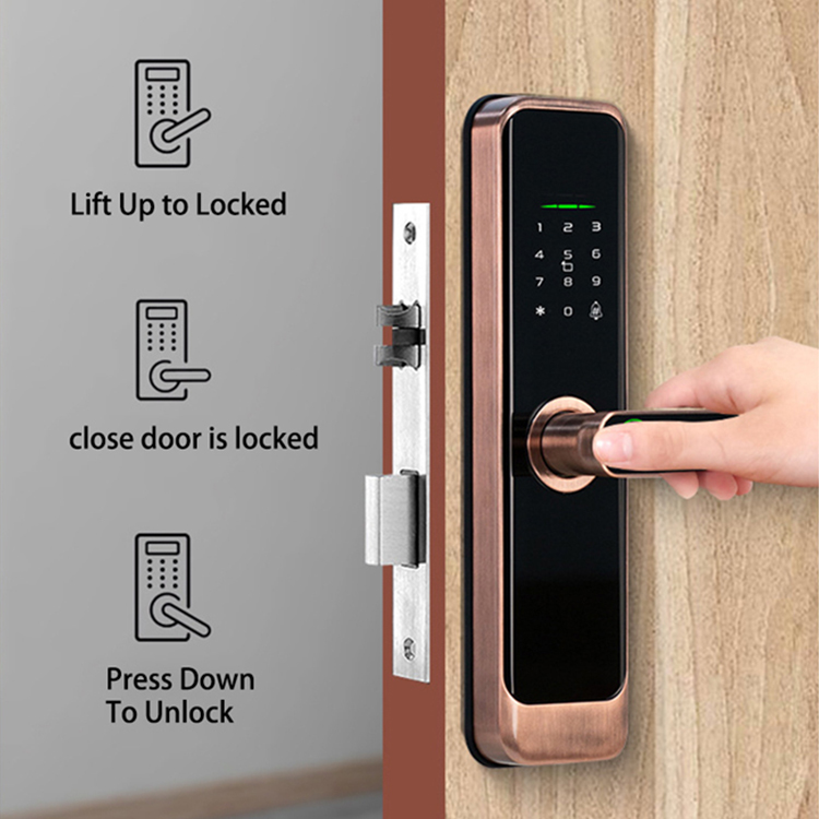 Kunci Pintu Digital Pintar den - Home Security Door ulasan dan harga
