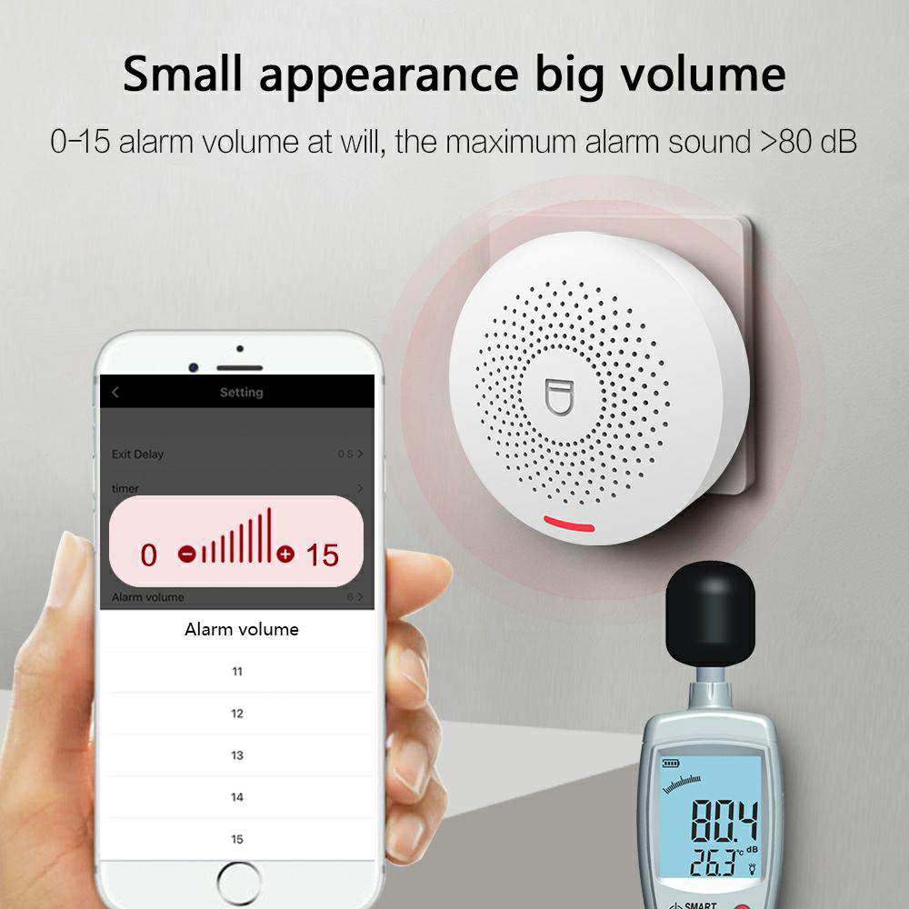 Sistem Alarm Keamanan WIFI Kom - Home Zone Security App ulasan dan harga
