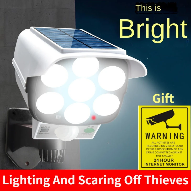 Lampu LED 77 nirkabel luar rua - Home Security Home Assistant ulasan dan harga
