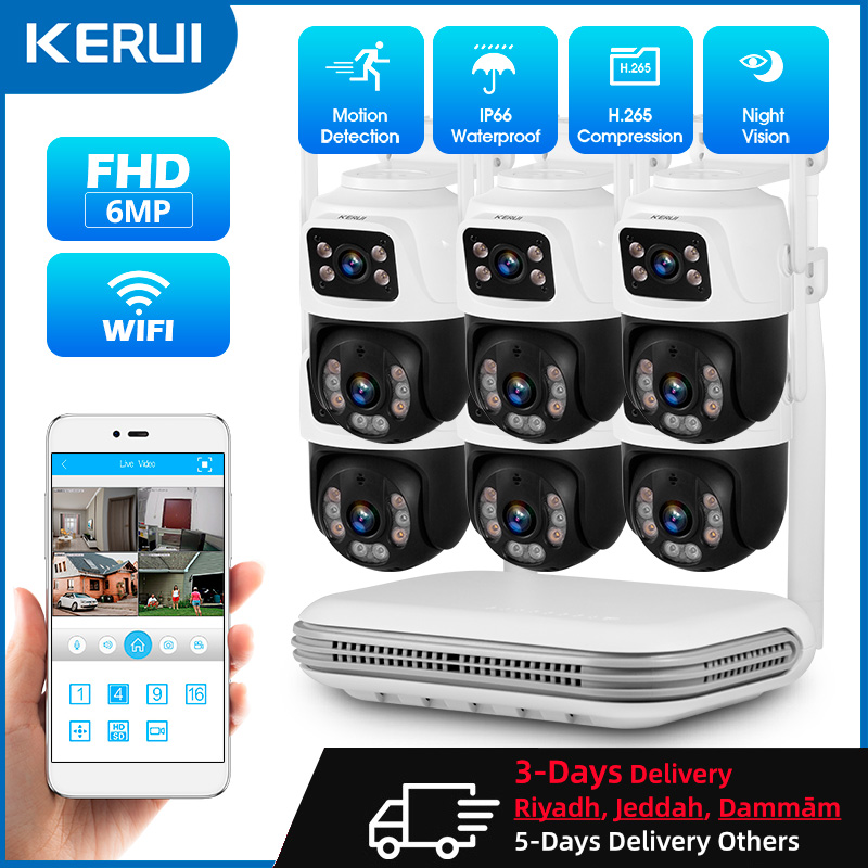 KERUI Kit kamera pengintai kea - Home Security And Camera Systems ulasan dan harga