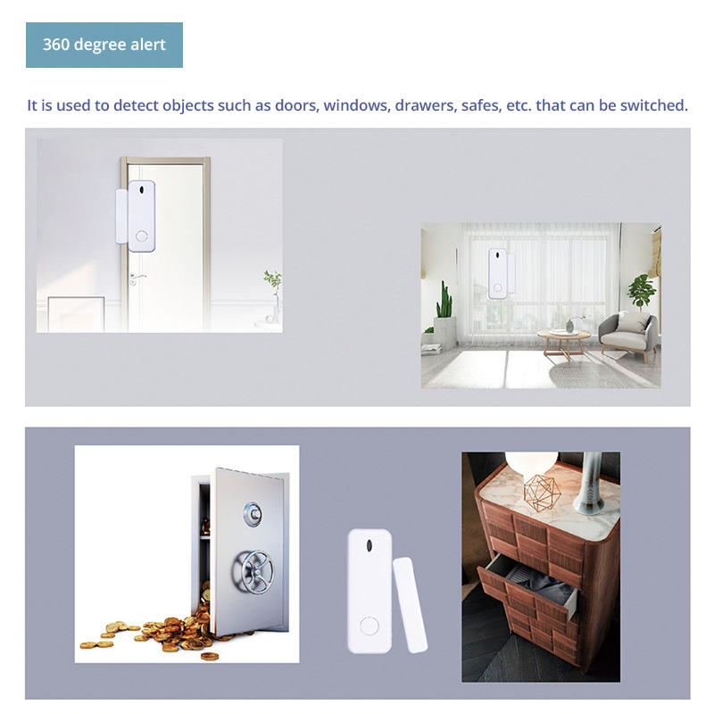 D10 Alarm Sensor Pintu Jendela - Home Security Systems Wireless ulasan dan harga