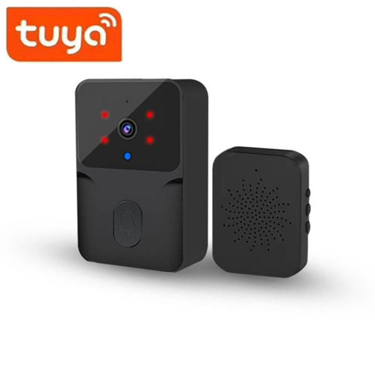 Bel Pintu Nirkabel WiFi Tuya K - Home Security Wireless Cameras ulasan dan harga