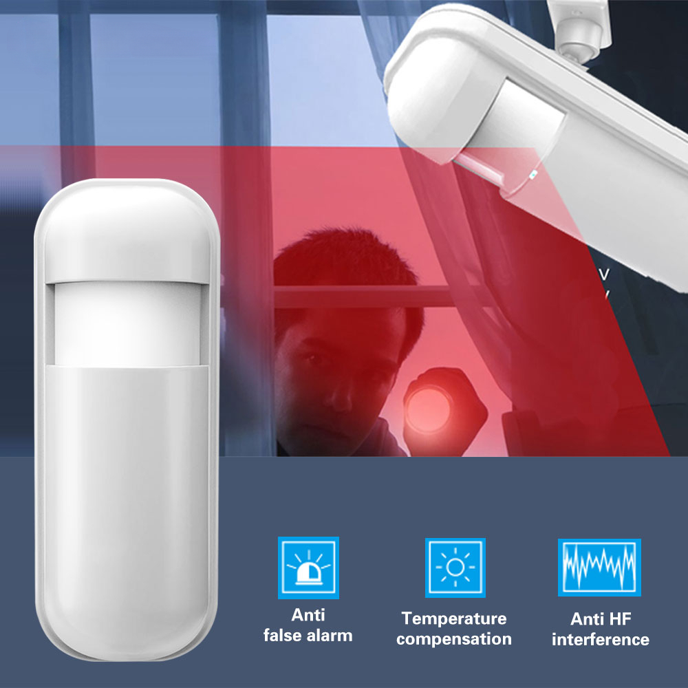Detektor inframerah PIR Mini n - Home Security Systems Wireless ulasan dan harga